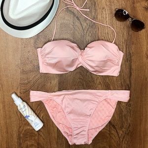 34D VS Very Sexy Baby Pink Bikini